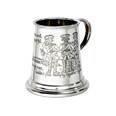 Humpty Dumpty Quarter Pint Pewter Baby Mug