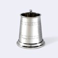 Little Bo Peep Quarter Pint Pewter Baby Mug