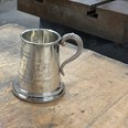 Little Bo Peep Quarter Pint Pewter Baby Mug