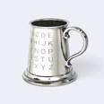 Pewter Tutor Quarter Pint Baby Mug