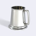 Plain Pewter Quarter Pint Baby Mug