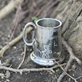 Teddy Bears Picnic Pewter Quarter Pint Baby Mug