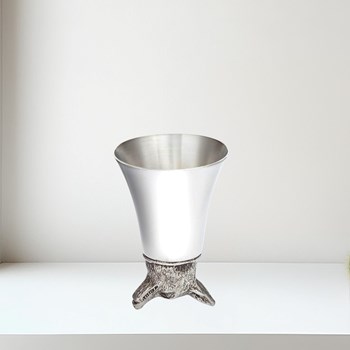 3oz Fox Head Pewter Jigger Cup