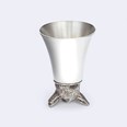 3oz Fox Head Pewter Jigger Cup 3oz Fox Head Pewter Jigger Cup