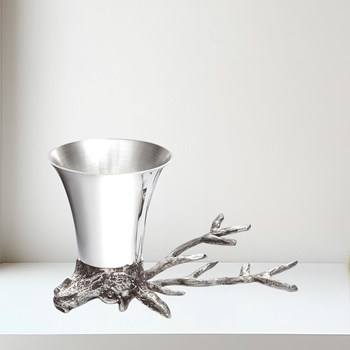 3oz Stag Head Pewter Jigger Cup