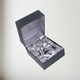 Humpty Dumpty Pewter Egg Cup And Spoon
