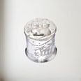 Owl And Pussycat Pewter Money Box