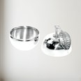 Apple Pewter Trinket Box