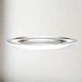 Large 300mm  Round Pewter Tray