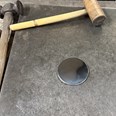 Plain Pewter Coaster