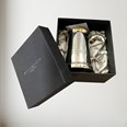 One Pint X Range Pewter And Brass Worcester Tankard