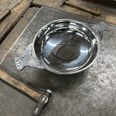 Eight Inch Pewter Quaich
