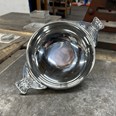 Eight Inch Pewter Quaich