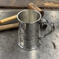 Hunting Scene One Pint Pewter Tankard Hunting Scene One Pint Pewter Tankard