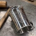 Hunting Scene One Pint Pewter Tankard