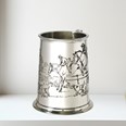 Hunting Scene One Pint Pewter Tankard