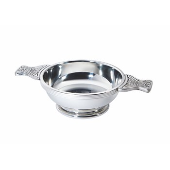 Thistle Large Pewter Quaich Thistle Large Pewter Quaich