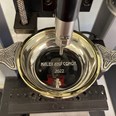 Brass Rim Large Pewter Quaich Brass Rim Large Pewter Quaich