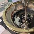 Brass Rim Large Pewter Quaich Brass Rim Large Pewter Quaich