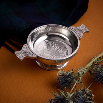 Kells Medium Pewter Quaich Kells Medium Pewter Quaich