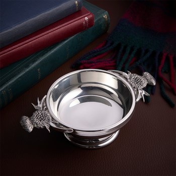 Thistle Handle Medium Quaich Thistle Handle Medium Quaich