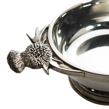 Thistle Handle Medium Quaich
