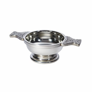 Celtic Circle Small Pewter Quaich