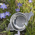Small Celtic Circle Pewter Quaich