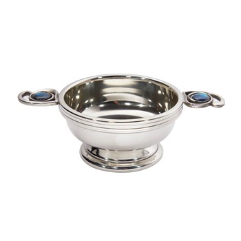 Kilda Quaich – Blue Abalone Gem Heart Handles