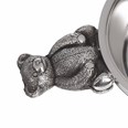 Teddy Handle Pewter Quaich