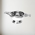 Small Thistle Pewter Quaich