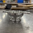 Small Celtic Band Pewter Quaich