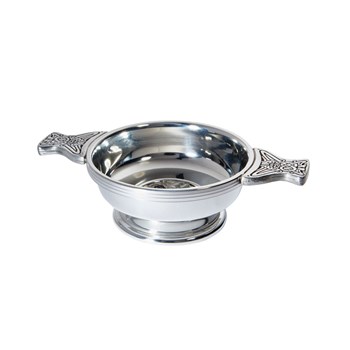 Standard Gem Cross Pewter Quaich