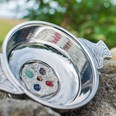 Standard Gem Cross Pewter Quaich