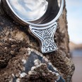 Standard Celtic Band Pewter Quaich
