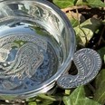 Standard Paisley Pewter Quaich