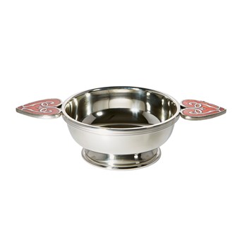 Extra Large Red Heart Of The Highlands Quaich Extra Large Red Heart Of The Highlands Quaich