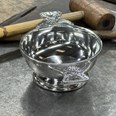 Large Plus Celtic Band Pewter Quaich