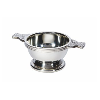 Extra Small Pewter Quaich Extra Small Pewter Quaich