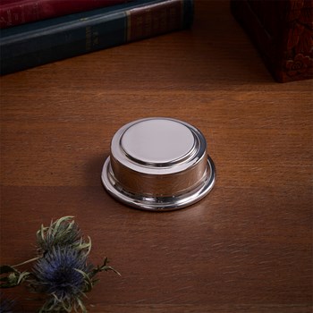 Medium And Large Pewter Quaich Plinth