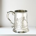 Cricket Scene One Pint Pewter Tankard