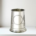 Football Scene One Pint Pewter Tankard