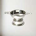 Medium And Large Pewter Quaich Plinth Medium And Large Pewter Quaich Plinth