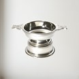 Medium And Large Pewter Quaich Plinth Medium And Large Pewter Quaich Plinth