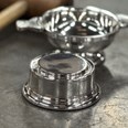 Medium And Large Pewter Quaich Plinth