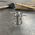 Small Pewter Plinth