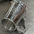 Rugby Scene One Pint Pewter Tankard