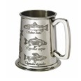 Fish One Pint Pewter Tankard