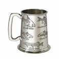 Fish One Pint Pewter Tankard