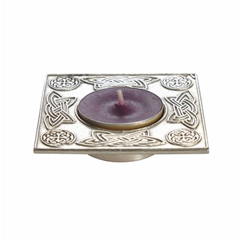 Square Celtic T-Lite Candle Holder Square Celtic T-Lite Candle Holder
